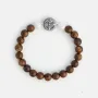 Handcrafted Natural Agarwood Bracelet for Spiritual Gift Buyers – Grounding Energy for Daily Wear, Meditation
