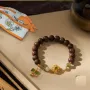 Handcrafted Natural Agarwood Bracelet for Spiritual Gift Buyers – Grounding Energy for Daily Wear, Meditation