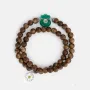 Handcrafted Natural Agarwood Bracelet for Spiritual Gift Buyers – Grounding Energy for Meditation, Protection