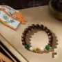 Handcrafted Natural Agarwood Bracelet for Spiritual Souls – Calming Energy for Daily Wear, Meditation