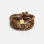 Handcrafted Natural Agarwood Bracelet for Spiritual Souls – Grounding Energy for Daily Wear, Meditation