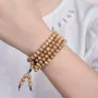 Handcrafted Natural Agarwood Bracelet for Spiritual Souls - Grounding Energy for Daily Wear, Meditation