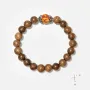Handcrafted Natural Agarwood Bracelet - Soothing Grounding Energy for Daily Wear, Meditation & Spiritual Gifts