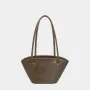 Woven Basket Tote Bag – Handbag for Women with Handles, Summer Beach Purse