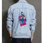 Hitana Street Fighter Denim Jacket for Men - Gift for Gamers - Christmas Present