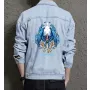 Jujutsu Kaisen 5) Jean Jacket for Men – Gift for Anime Fans – Christmas Gift