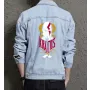 Kratos Denim Jacket for Men – Gift for Gamers – Christmas Gift