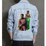 Lil Baby Jean Jacket for Men – Gift for Music Fans – Christmas Gift