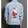 M. Bison Street Fighter Denim Jacket for Men – Gift for Video Game Fans – Christmas Gift