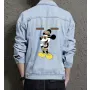 Mickey Men's Casual Denim Jacket - for Dad - Regular Cut for Coffee Dates - Great Gift for Congratulations Active Men