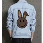 Men's Casual Denim Jacket for Grandson - Stylish Look with Casual Hangouts - Gift Idea for Anniversary Teenagers