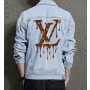 Men's Casual Denim Jacket for Son - Vintage Style with Music Events - Gift Idea for Celebration Millennials
