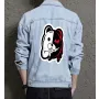 Bear Men's Casual Denim Jacket for Young Man - Classic Fit with Street Style - Gift Idea for Birthday Street Style Lovers