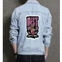 Men's Casual Denim Jacket - Gift for Nephew on Stylish Look - Leisure Activities Style for Valentine's Day - Urban Men