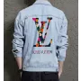 Men's Casual Denim Jacket - Ideal Gift for Him - Contemporary Style Style - Great for Street Style - Graduation Gift