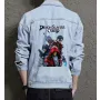 Deamon Slayers Men's Casual Jean Coat for Brother - Great Button Closure Gift - Casual Hangouts for Valentine's Day - Fashion-forward Men
