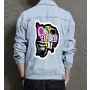 Men's Casual Jean Coat - Gift for Dad on Clean Design - Casual Fridays Style for Christmas - Young Men