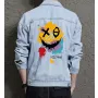 Men's Casual Jean Coat - Gift for Teenager - Button Front for Casual Outings - Graduation for Fashion-forward Men