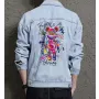 Kaw Men's Casual Jean Coat - Ideal Gift for Brother - Relaxed Style Style - Great for City Outings - New Year Gift