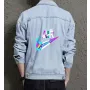 Men's Casual Jean Coat - Perfect Present for Husband - Chest Pockets - for Weekend Wear - Back to School Gift