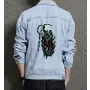Men's Classic Jean Jacket - Gift for Boyfriend on Button Front - Outdoor Activities Style for Just Because - Millennials