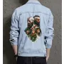Men's Denim Jacket for Him - Versatile Design with Leisure Activities - Gift Idea for Graduation Modern Men