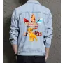 Men's Denim Jacket for Son - Great Button Front Gift - Day Trips for Just Because - Street Style Lovers