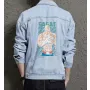 Men's Denim Jacket Sagat - Gift for Boyfriend - Vintage Look - Birthday Gift