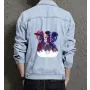 Men's Denim Jacket - Ideal Gift for Young Man - Button Closure Style - Great for Casual Fridays - Holiday Season Gift