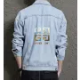 Men's Denim Jacket - Ideal Gift for Young Man - Vintage Style Style - Great for Daily Use - College Start Gift