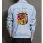 Kobe Bryant Men's Denim Outerwear - Gift for Husband - Minimalist Design for Coffee Dates - Just Because for Young Men