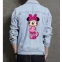 Minnie Men's Denim Outerwear - Ideal Gift for Brother - Stylish Look Style - Great for Day Trips - Father's Day Gift