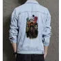 Men's Denim Outerwear - Ideal Gift for Him - Minimalist Design Style - Great for Social Events - Celebration Gift
