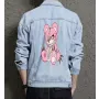 Men's Denim Outerwear Bear - Ideal Gift for Teenager - Everyday Style Style - Great for Urban Fashion - Graduation Gift
