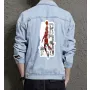 Jordan 23 Men's Denim Outerwear - Perfect Present for Boyfriend - Everyday Style - for Coffee Dates - Special Occasion Gift