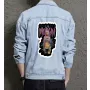 Men's Denim Outerwear - Perfect Present for Nephew - Chest Pockets - for Street Festivals - Birthday Gift