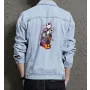 Jack Skellington Men's Denim Outerwear - Perfect Present for Son - Stylish Look - for Casual Outings - Christmas Gift