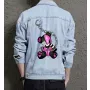 Men's Bear Jean Jacket for Dad - Great Contemporary Style Gift - Casual Hangouts for Celebration - Style-conscious Men