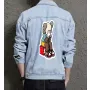 Kaw Men's Jean Jacket for Grandson - Great Regular Cut Gift - Leisure Activities for Birthday - Style-conscious Men