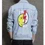 Men's Jean Jacket for Teenager - Minimalist Design with Daily Use - Gift Idea for Christmas Style-conscious Men