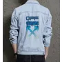 Men's Jean Jacket - Gift for Nephew - Button Closure for Daily Use - Anniversary for Teenagers