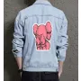 Kaw Men's Jean Jacket - Gift Idea for College Student - Contrast Stitching for Urban Fashion - Perfect for Just Because