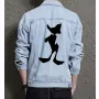 Men's Jean Jacket - Ideal Gift for Teen Boys - Casual Style Style - Great for Campus Style - New Year Gift