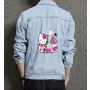 Kitty Men's Modern Denim Jacket for Husband - Chest Pockets with Day Trips - Gift Idea for Celebration Millennials