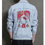 Kitty Men's Modern Denim Jacket - Gift Idea for Young Man - Simple Style for Urban Fashion - Perfect for Thank You Gift