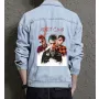 Men's Relaxed Fit Jean Jacket for Fashion Lover - Stylish Look with Shopping Days - Gift Idea for Celebration Fashion-forward Men