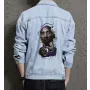 Kobe Bryant Men's Relaxed Fit Jean Jacket - for Husband - Vintage Style for Casual Fridays - Great Gift for Christmas Fashion Fans