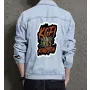 Kofi Kingston Men's Relaxed Fit Jean Jacket - Gift for Boyfriend - Clean Design for Weekend Wear - Birthday for Millennials
