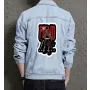 Men's Relaxed Fit Jean Jacket - Gift for Graduate on Minimalist Design - Casual Fridays Style for Graduation - Young Men