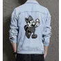 Mario Men's Denim Jacket - Gift for Him - Casual Style for Everyday Wear - Perfect Birthday Present